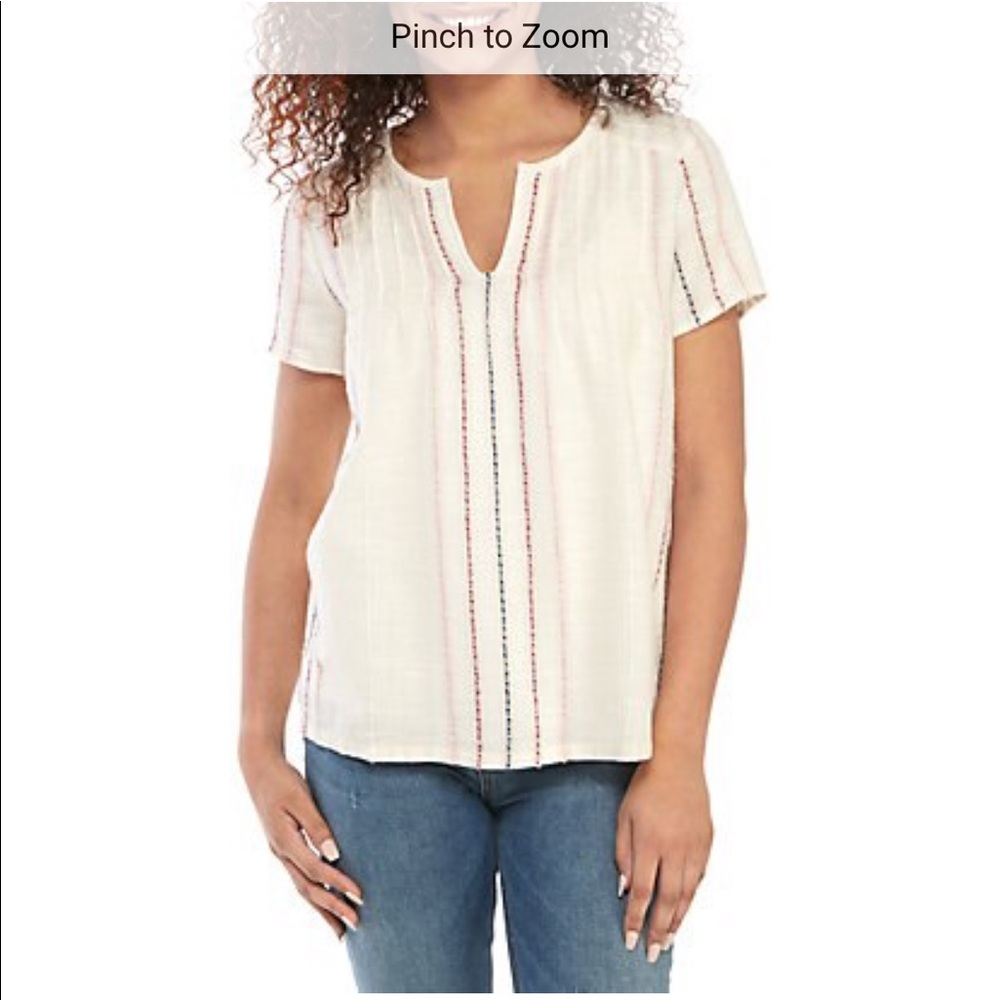 NWT True Craft Pleated Top